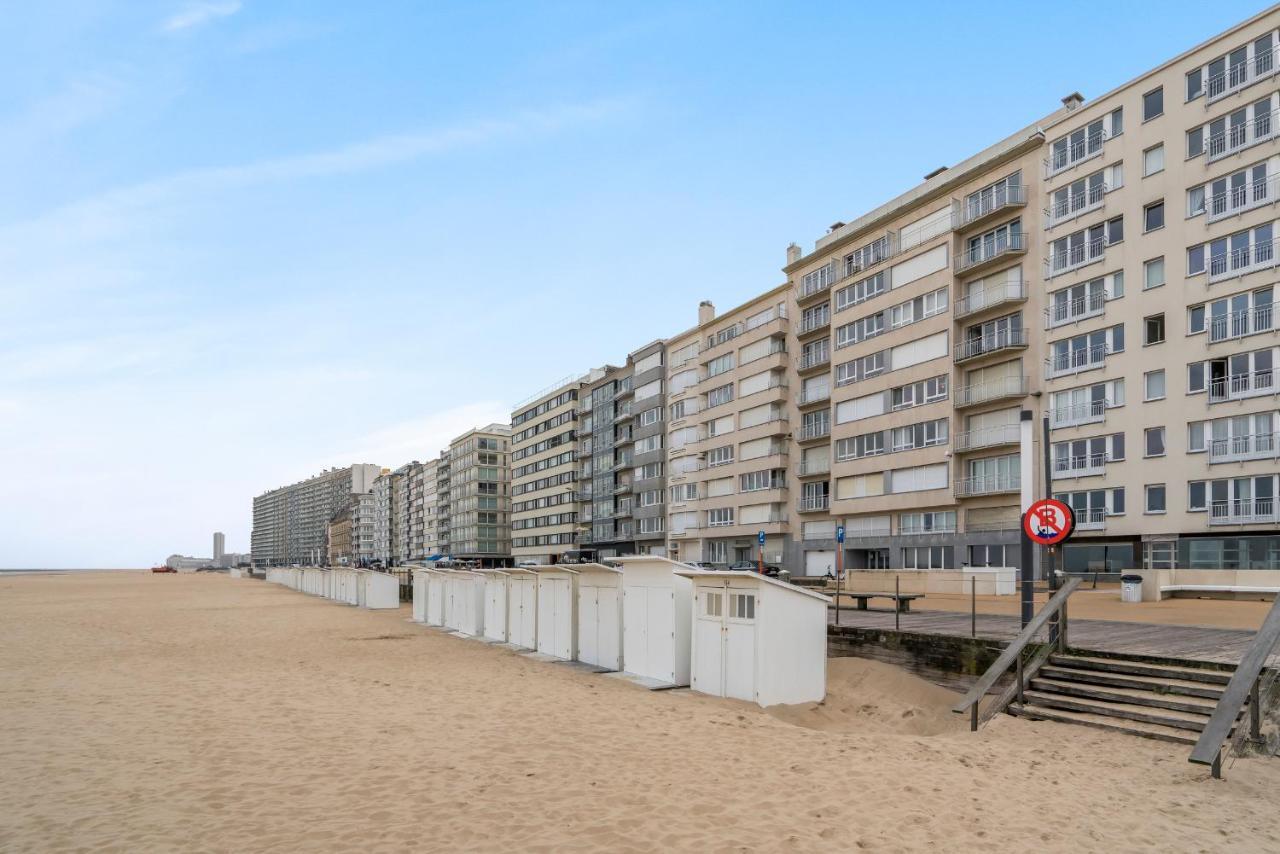 Zonnig Familie App Op Zeedijk Met Zeezicht Voor 6P Apartment Ostend Exterior photo